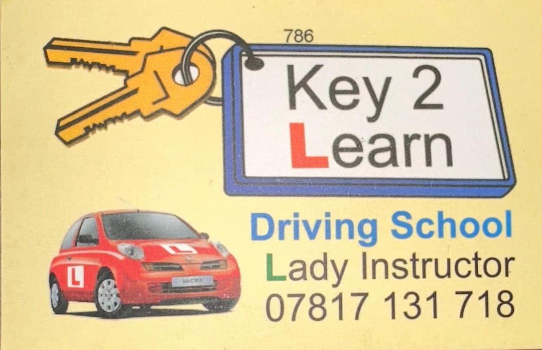 Key 2 Learn - driving instructor in Birmingham, B8